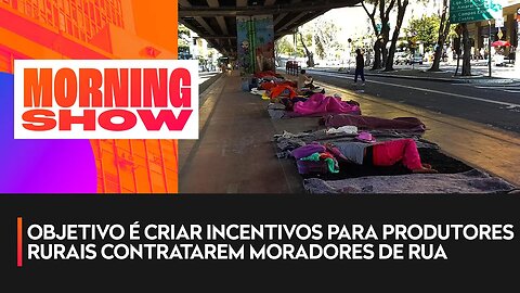 Governo de SP quer mandar moradores de rua para o interior do estado