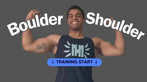 Get Pumped: Shoulders Today! Training Begins Tomorrow!