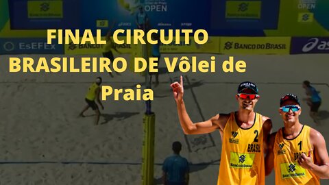 FINAL VÔLEI DE PRAIA GEORGE E ANDRÉ X VITOR FELIPE E RENATO