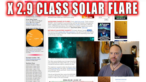 X CLASS 2.9 SOLAR FLARE!! 🕉 and Spikes in the Heartbeat of Gaia on the Schumann Charts 🕉 11:11 🕉