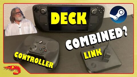 STEAM DECK + CONTROLLER + LINK WORKS? | News Swarm