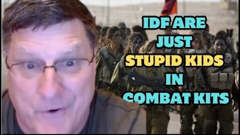 Scott Ritter: IDF are just stupid kids in combat kits, Ham*s will k*ll them all in modern warfare