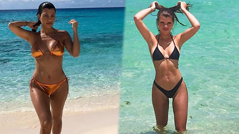 Sofia Richie STEALS Kourtney Kardashian’s Bikini Look!