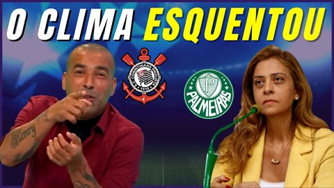 POLEMICA! O CLIMA ESQUENTOU ENTRE LEILA E ÍDOLO DO TIMÃO! PALMEIRAS TEM MUNDIAL!