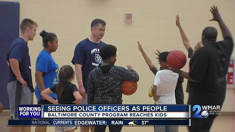 Clinic designed to help kids understand that police do more than "protect and serve"