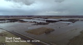 Shell Creek flooding