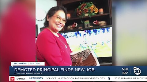 Demoted South Bay principal finds new job