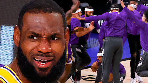 LeBron James Not Happy With Sideline Antics, Tells Teammates To Tone It Down & Focus