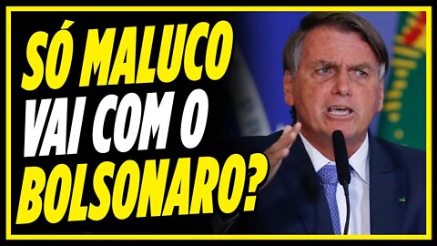 BOLSONARO NÃO CONSEGUE SAIR DA BOLHA DOS LOUCOS | Cortes do MBL