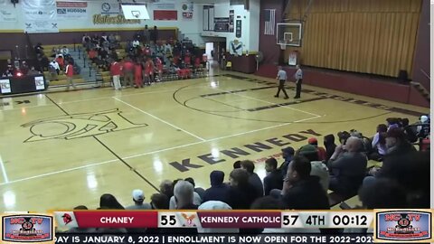 NCTV45 Presents High School Basketball YOUNGSTOWN CHANEY VS KENNEDY CATHOLIC VARSITY JAN 8 2022