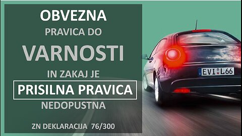 165. Zoom - PRAVICA DO VARNOSTI JE PRISILNA PRAVICA