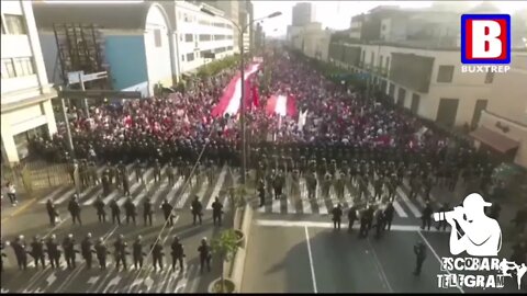 Lima, Peru grande manifestação