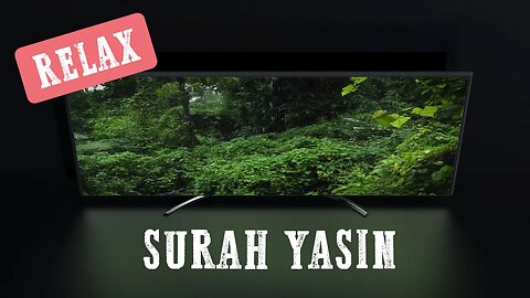 Relax | Surah Yasin (Yaseen) | Quran and Natural Sounds | Rain | for study, work, and sleep