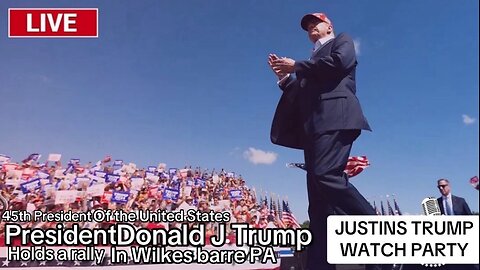 LIVE: President Trump to Hold a Rally in Wilkes-Barre, PA - 8/17/24