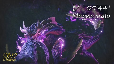 Magnamalo (05'44'') - S10 Challenge | Insect Glaive | Monster Hunter Rise