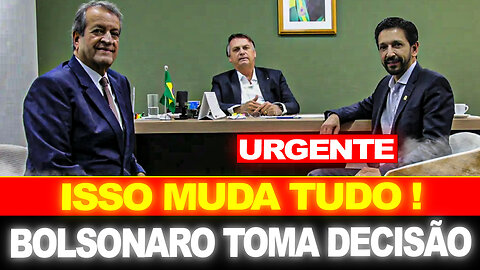 BOMBA !! BOLSONARO ACABA DE TOMAR DECISÃO... ELE PODE FICAR DE FORA !!