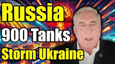 Douglas MacGregor warns: "1.2M troops, 900 tanks invade Ukraine - NATO fears catastrophe!"