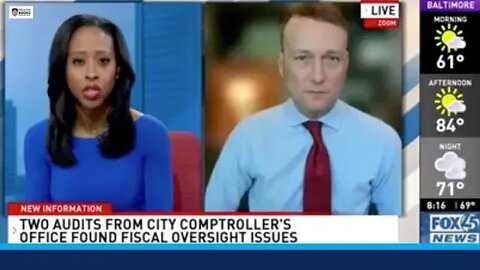 Fox 45 Baltimore: Two Audits from City Comptroller's Office Found Fiscal Oversight Issues