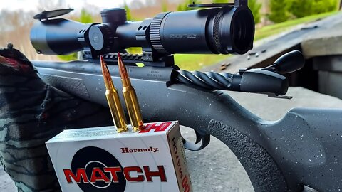 Weatherby Mark V Hunter + Hornady MATCH @Weatherby Inc @Hornady Manufacturing