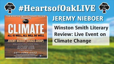 CLIMATE - An Evening with Jeremy Nieboer: LIVE