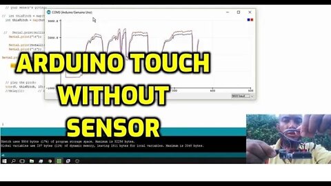 Arduino Capacitive Sensing Library - How to make Arduino Touch Applications Without Touch Sensor