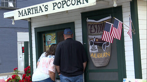 June 7, 2024 - An 84 Year Tradition: Martha's Popcorn Stand in Auburn, Indiana