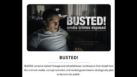 Busted! Major Media Crimes Exposed