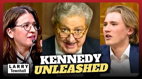 SENATOR JOHN KENNEDY versus CLUELESS LIBERALS!