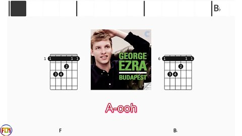 GEORGE EZRA - Budapest - (Chords & Lyrics like a Karaoke)