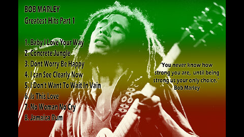 Bob Marley Greatest Hits Part 1