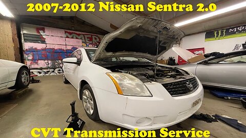 Transmission Service on 2007-2012 Nissan Sentra 2.0 CVT (Nissan Struggle episode 1)