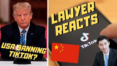 Can Trump Legally Ban TikTok? | Lawyer Reacts