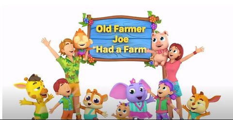 Joe's Farm Song For Kids | Nursery Rhymes and Baby Songs with Zoobees