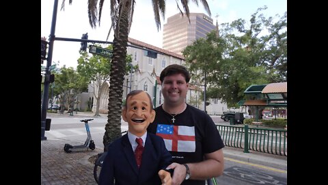 Vance Dykes & George H. W. Bush @ St. Luke's Episcopal Cathedral In Downtown Orlando