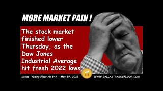 MORE MARKET PAIN !