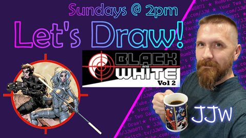 Let's Draw! Art Theibert's "Black & White"