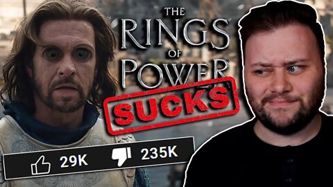 NEW Rings of Power Trailer Gets DESTROYED By The Fans