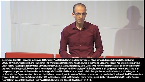 Yuval Noah Harari | "Most Legal Systems Are Based Upon This Belief In Human Rights, But Human Rights Are Just Like Heaven And Like God, It's Just a Fictional Story We Have Invented. Homo Sapiens Have No Rights." - 12/8/14