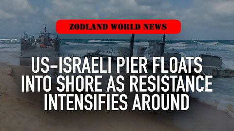 ►🚨▶◾️⚡️⚡️🇮🇱⚔️🇵🇸 US-Israeli pier floats into shore as surrounding resistance intensifies | Jon Elmer