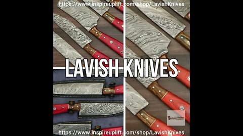 Custom Handmade Kitchen Knives