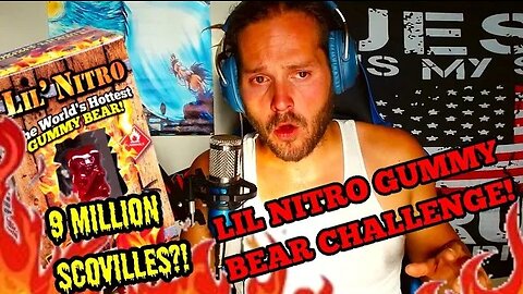 LIL' NITRO 9 MILLION SCOVILLE GUMMY BEAR CHALLENGE!