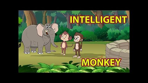 Intelligent Monkey | English Moral Story | MahacartoonTv English | English Cartoon