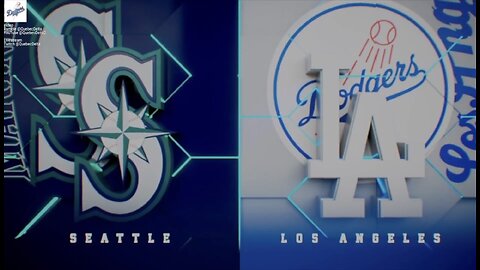 Mariners @ Dodgers Game 1 of 3 Game Series. MLB the Show 24.