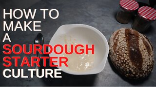 How to make an Original Sourdough starter culture