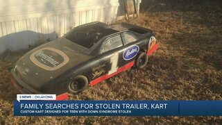 Custom kart stolen from Tulsa family