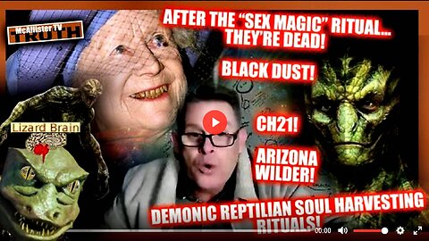 REPTILIAN SATANIC BLOOD HARVESTING SOUL-SUCKING RITUALS! SEX MAGIC! BLACK DUST!