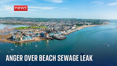 Holidays ruined as sewage from South West Water leaks onto Exmouth beach