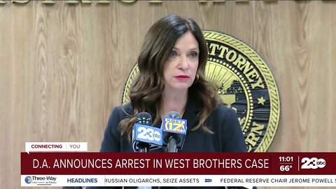 D.A announces arrest in West brothers case, family speaks out