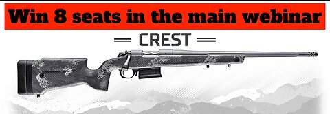 BERGARA B-14 SQUARED CREST .308 SNIPER GREY MINI #3 FOR 8 SEATS IN THE MAIN WEBINAR