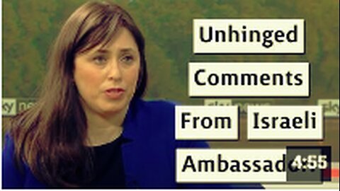 Israeli Ambassador Denies Reality In Unhinged Interview!